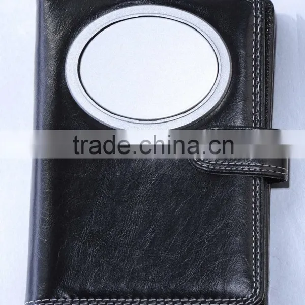 Customized Environment Friendly Cover PU Leather Organizer A4 Folder photo-4