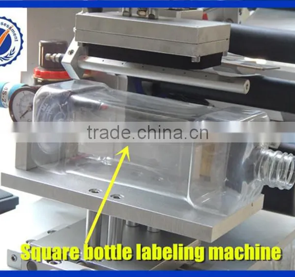 Germany Sensor Manual Labeling Machine,square Bottle Labeling Machine photo-3
