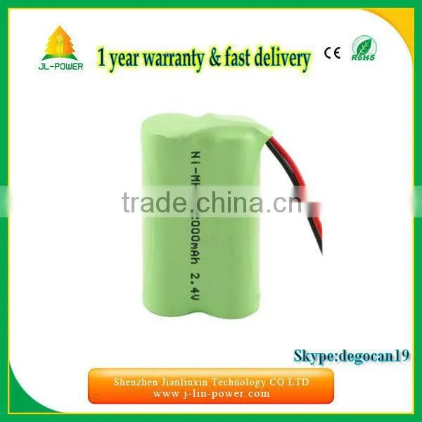 2000mah 2.4v Nimh Battery Pack