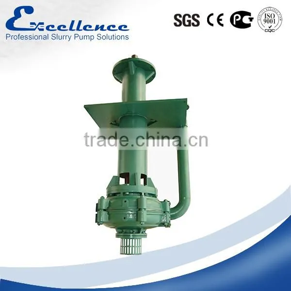 High Efficiency Metallurgy Vertical Submerged Centrifugal Pump photo-3