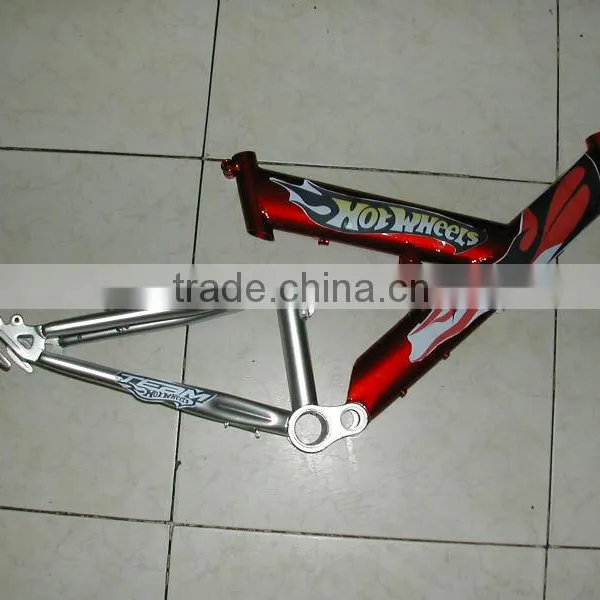 33cm Steel Suspension Bicycle Frames