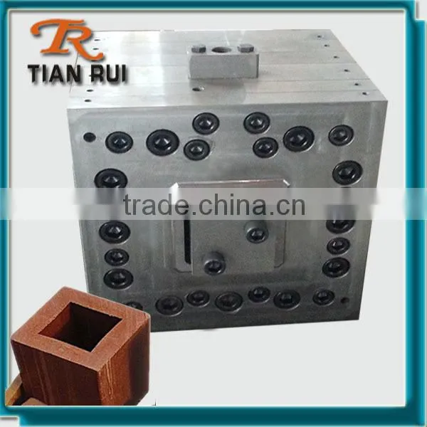 Wood Plastic Square Tube Extrusion Mould For Gazebo photo-3