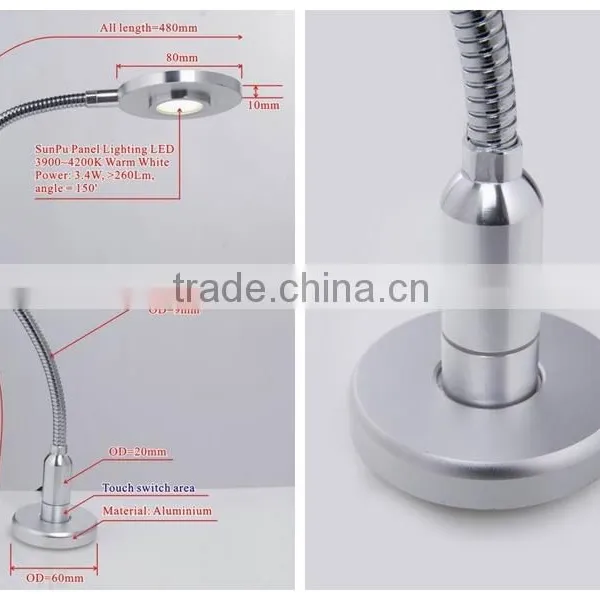 The Best Selling of the Wall-mounted Led Lamp With Flexible Gooseneck photo-2
