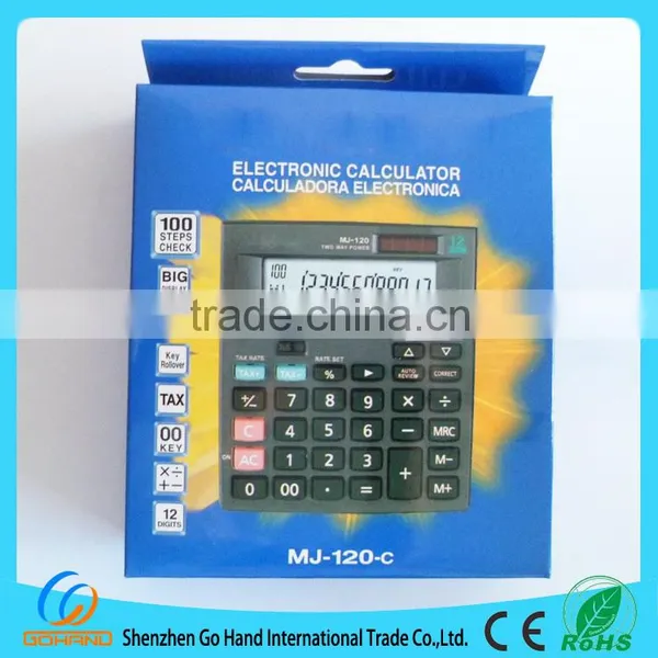 Desktop 100 Steps TAX Calculator 12-Digits Electronic Calculator photo-2