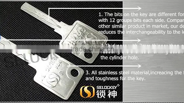 New Product 304 Stainless Steel Door Lock Cylinder photo-2