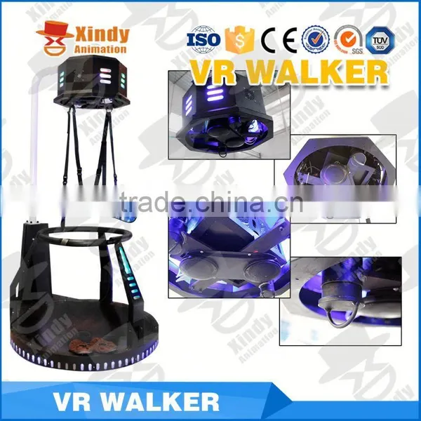2016 New Arrival Exercise Virtual Reality Latest Technology 9D VR Treadmill Equipment photo-4