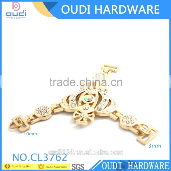 China Wholesale Crown Decorative Metal Shoe Accessory High-Heel Buckles Quality Choice photo-3