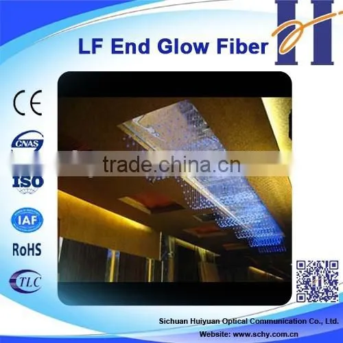 Transparent End Glow Fiber Plastic Optic Fiber Cable photo-3