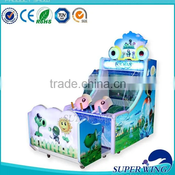 Superwing 2016 New Product ICE MAN Water Shooting Game Machine, Shooting Kids Arcade Games Machine photo-3