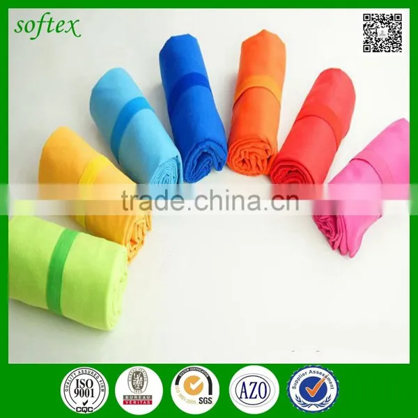 Wholesale Customized Solid Color 280gsm Micro Suede Towel photo-4