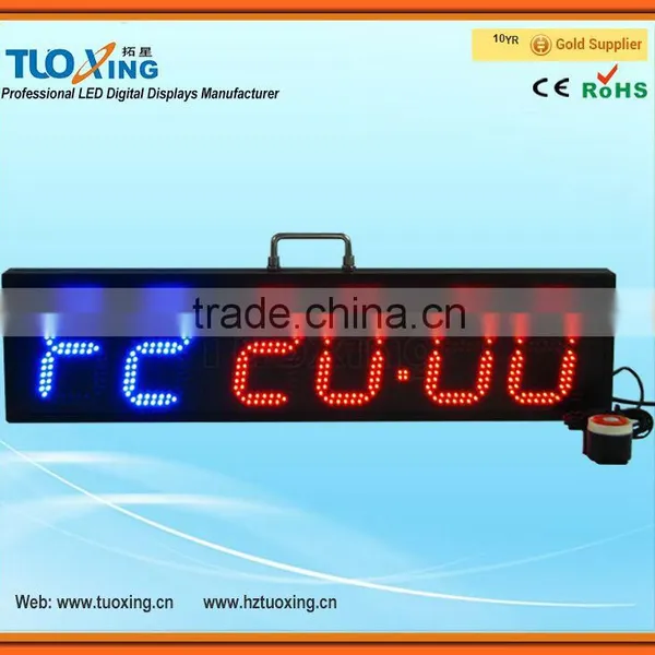 6 Digit 6 Inch LED Digital Large Outdoor Crossfit Timer photo-2