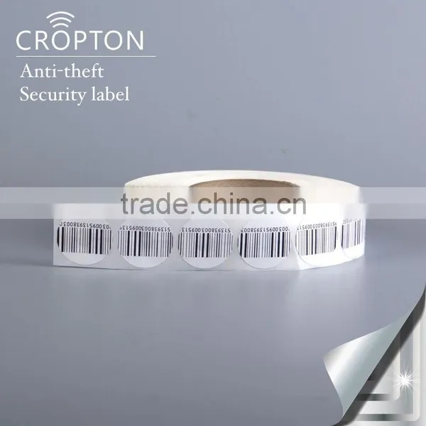 EAS RF 40mm 8.2MHz Soft Printed Sticker and Low Price photo-3