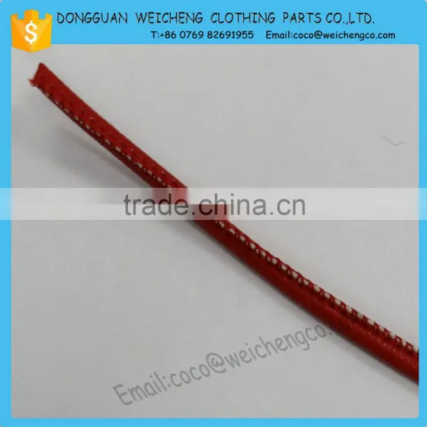 Bulk Wholesale Price Colorful Real Leather Cord for Bracelet Making photo-2