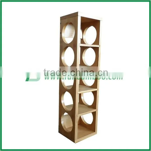 2015 New Design Promotional Bamboo Wine Shelf Best Quality