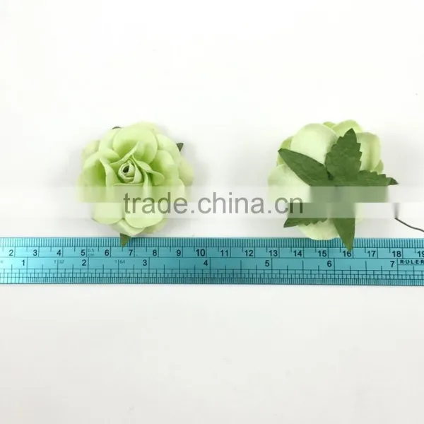 Soft Green ,Large Handmade Mulberry Paper Flower, Wedding Party, Scrap-booking Crafts photo-3