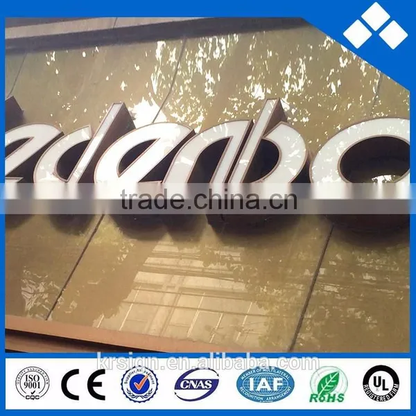 2016 New Style 3d Sign Board Letter Sign Hot Sale photo-3