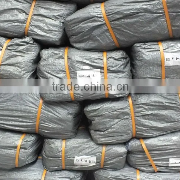 Made to Measure Tarpaulins Waterproof Double Silver Truck Tarpaulin Sheet photo-3