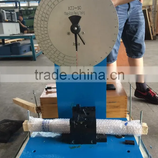XJJ-50 Single Beam Electrial Insulating Material Charby Impact Testing Machine Impact Energy 7.5 15 25 50J photo-2