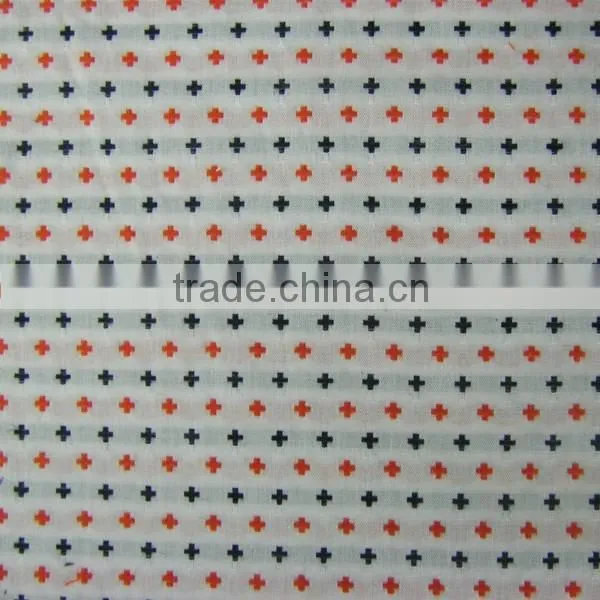 Jacquard Cotton Yarn Dyed Shirting Fabric photo-5
