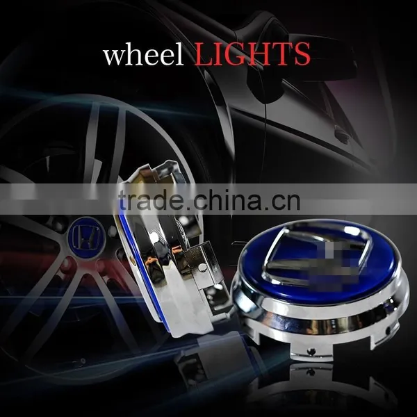 Brand Car Led Wheel Light Waterproof Chrome Metal Car Wheel Rim Light