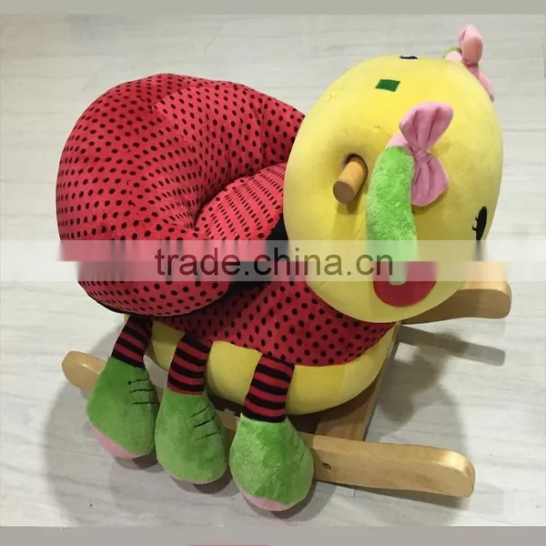 Wholesale Custom Rocking Horse for Kid, Plush Rocking Horse for Kid photo-2