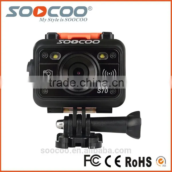 SOOCOO S70 Built- in WIFI Underwater Action Camera With 2.4G Remote Control 2K Full HD 170 Degree Wide-angle Lens photo-3