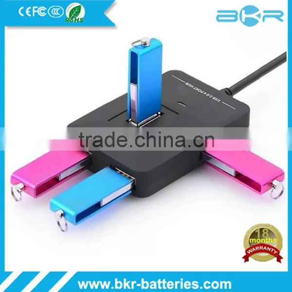 USB 2.0 4-Port High Speed Hub(Black) photo-3