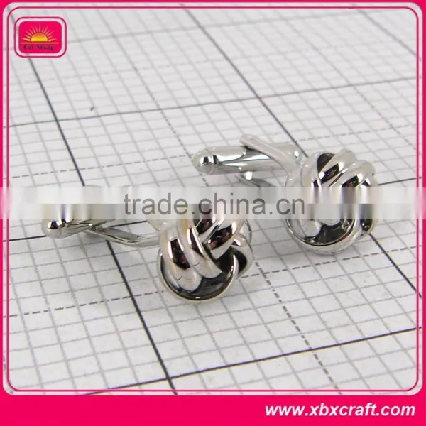 Chinese Knot Design Metal Button Cufflinks photo-4