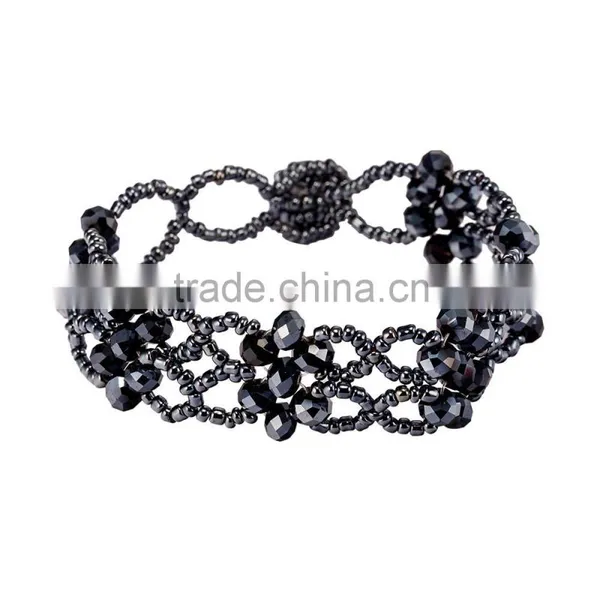 Handcraft Beaded Elastic Crystal Bracelet BL151767