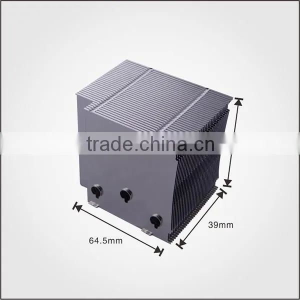 Extruded Aluminum Alloy Skived Fin Heatsink for Thermoelectric Cooling Moudle photo-4