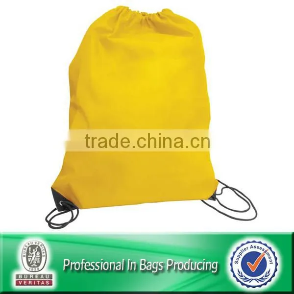 Custom Cheap Polyester Drawstring Waterproof Duffel Bag photo-4