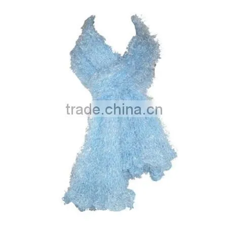 Womens Magic Scarf Knit Hood Wrap Scarf photo-4