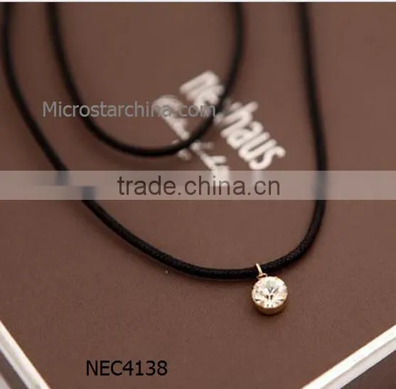 High Quality Fashion Woman Hot Sexy Black Fashion Black Charm Choker Necklace Quality Choice photo-4