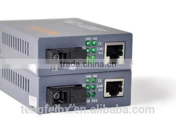 1000M 20KM, Media Convert, Fiber Ethernet Converter With 4 RJ45 Ports;Optical Media Converter photo-2