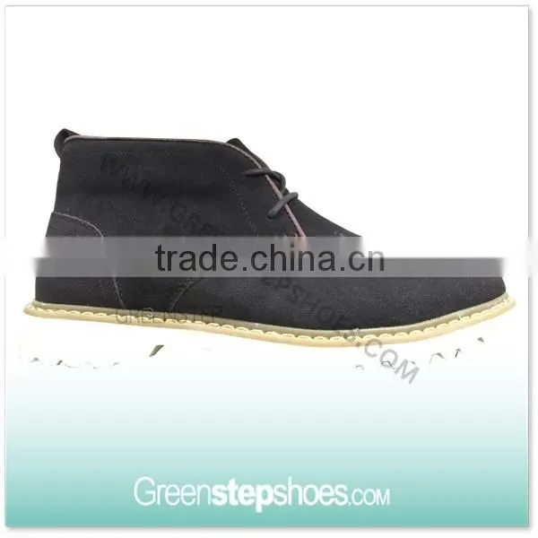 Suede Genuine Leather Shoes Chinese Footwear For Men Quality Choice photo-2