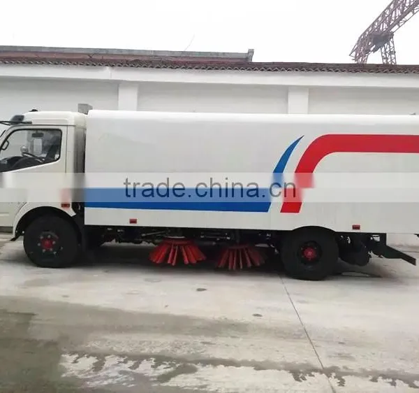 High Performance Dongfeng 4x2 4cbm Street Cleaning Truck photo-3