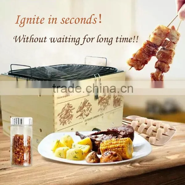 Industrial Outdoor Kebab Smokeless Charcoal BBQ Grill photo-2