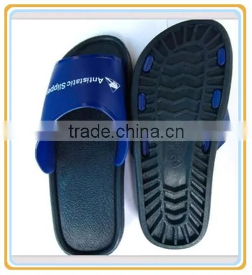 High Quantity Clean Rom ESD PVC/PU Soft Slipper photo-6