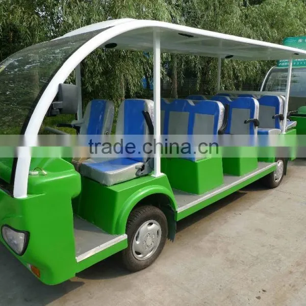 China Beautiful Design Electric Sightseeing Car!!! Bilayer Laminated Glass,wearproof and Anti-skidding photo-6