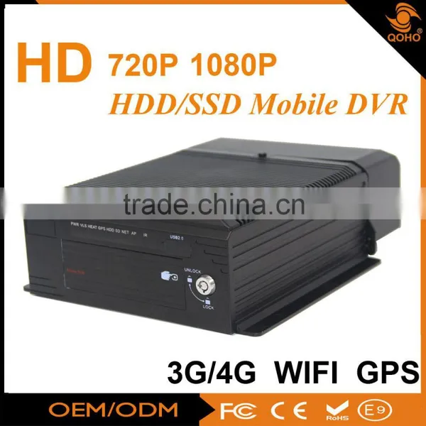High Definition Car 3G /4G Mobile Dvr With GPS Wifi For Taxi / School Bus And Truck Quality Choice photo-4