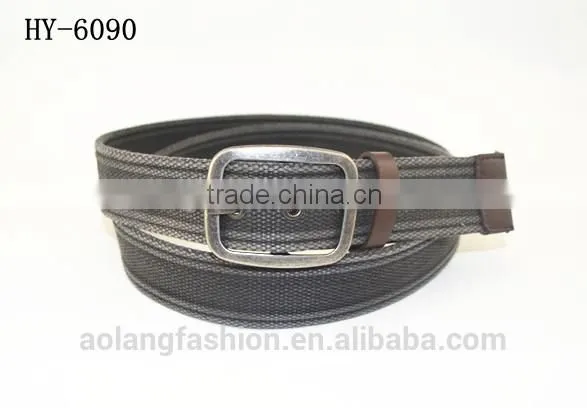 Men's Canvas Belts Fashion Buckles Webbing Belt