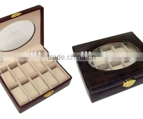 leather watch box