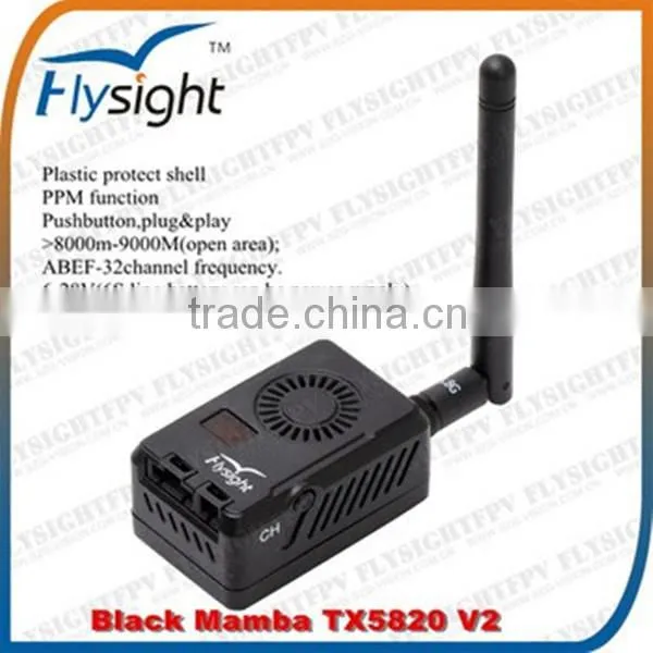 5.8Ghz FPV Long Range Wireless Audio Video Transmitter Receiver For RC Futaba Flight Simulator Dji Phantom Quadcopter photo-4