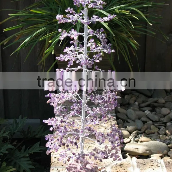 Amethyst Crytsal Christmas Tree for Decoration