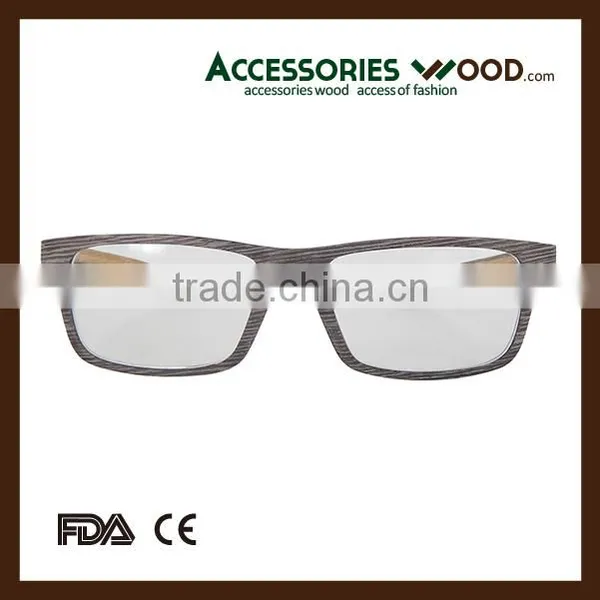Quality Colorful Square Opticals Wooden Optical Glasses photo-3
