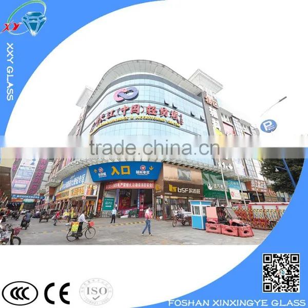 6mm 8mm 10mm 12mm Tempered Interior Frosted Glass Wall Wholesale