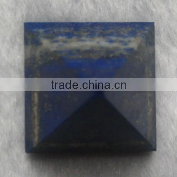 Different Semi-precoius Gemstones Lapis Lazuli Pyramid for Jewelry