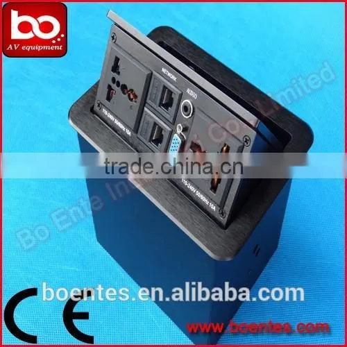 HDMI Tabletop Socket/Aluminum Desktop Power Plug/Pop Up Desktop Sockets photo-4