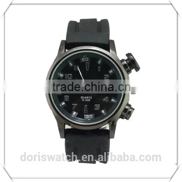 Hot Selling Fashion Sport Watch Silicone Strap Japan Movement Unisex Watches photo-2