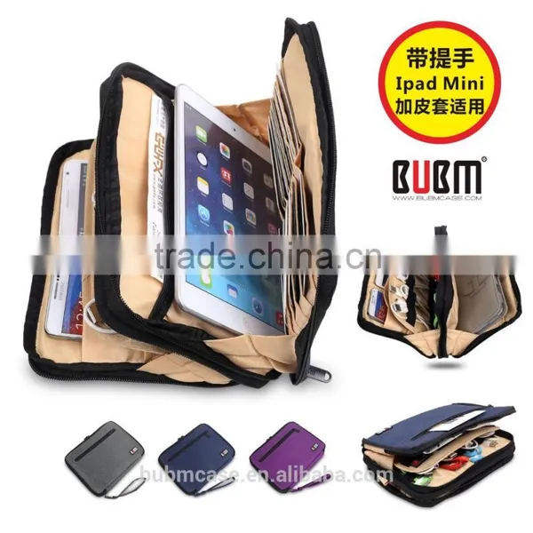 Grey 7.9 Inch Tablet Case for Notebook Tablet Sleeve Pouch Portable Electronics Accessories Organizer photo-4